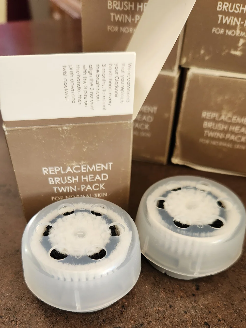 Clarisonic Brush Head Replacement 2 Pack Set of 6